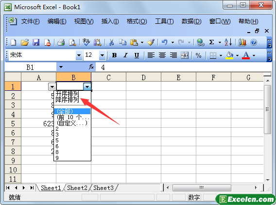 excel2003的筛选第3张