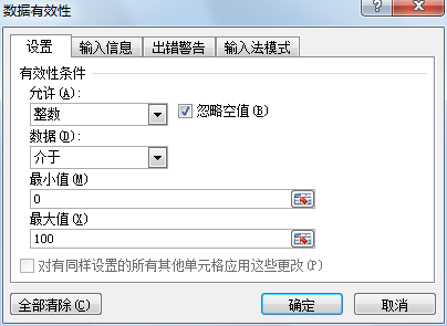 设置Excel单元格数据的有效性第2张