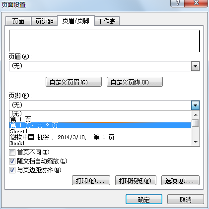 Excel2007设置页眉和页脚第4张