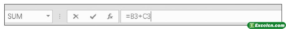 excel2016编辑栏的使用方法第3张