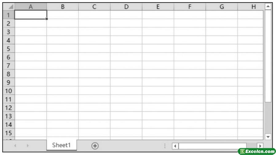excel2016工作区和状态栏第1张