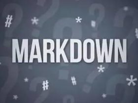 Markdown到底有个什么卵用？