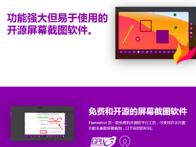 Flameshot-开源免费的屏幕截图工具