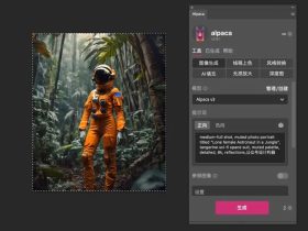 PS插件丨Alpaca汉化版-PS最智能的AI插件！