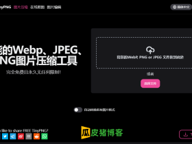 TinyPNG-智能的Webp、JPEG、PNG图片压缩工具